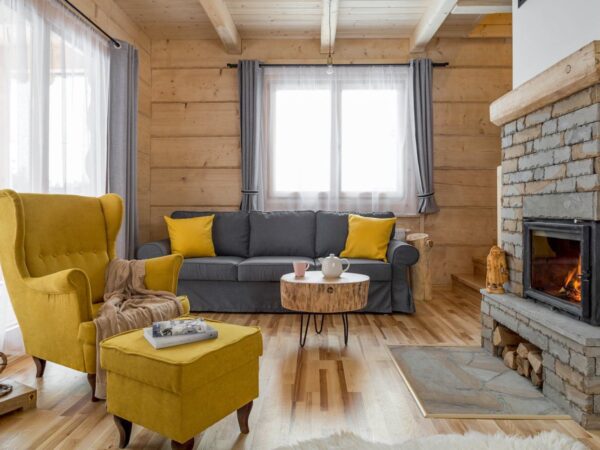 Zakopane v blízkosti termálnych kúpeľov: Štýlové drevené chatičky Tatra Wood House až pre 8 osôb + raňajky