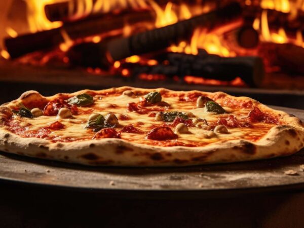 Klasická alebo bezlepková pizza pripravená na dreve v detskom kútiku Luckyland aj na Take Away v Bratislave