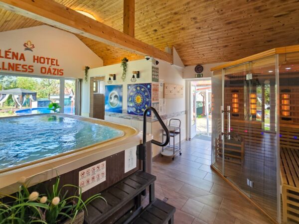 Pobyt pri kúpeľnom Mosonmagyaróvári v Heléna Hoteli & Spa *** s polpenziou, neobmedzeným wellness a výhodami