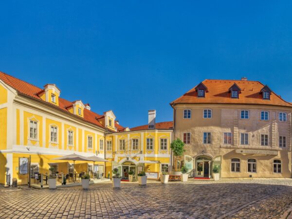 Český Krumlov v centre: Luxusný Bellevue Hotel **** s raňajkami, privátnou saunou, sektom a Krumlov Card