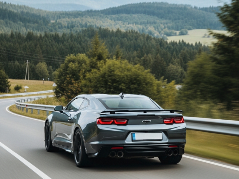 Jazda na Chevrolet Camaro LT1 na okreskách – Obrázok 2
