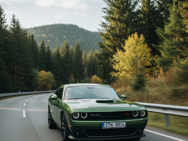 Jazda na Dodge Challenger HEMI V8 po okreskách – Obrázok 2