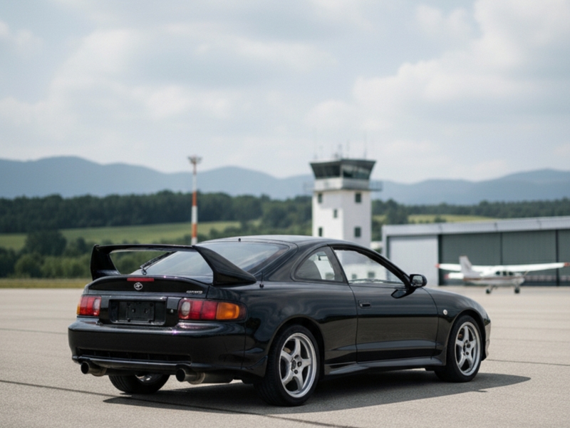 Jazda na Toyota Celica GT-Four na letisku – Obrázok 4