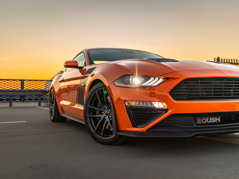 Jazda na Ford Mustang Roush v premávke – Obrázok 3