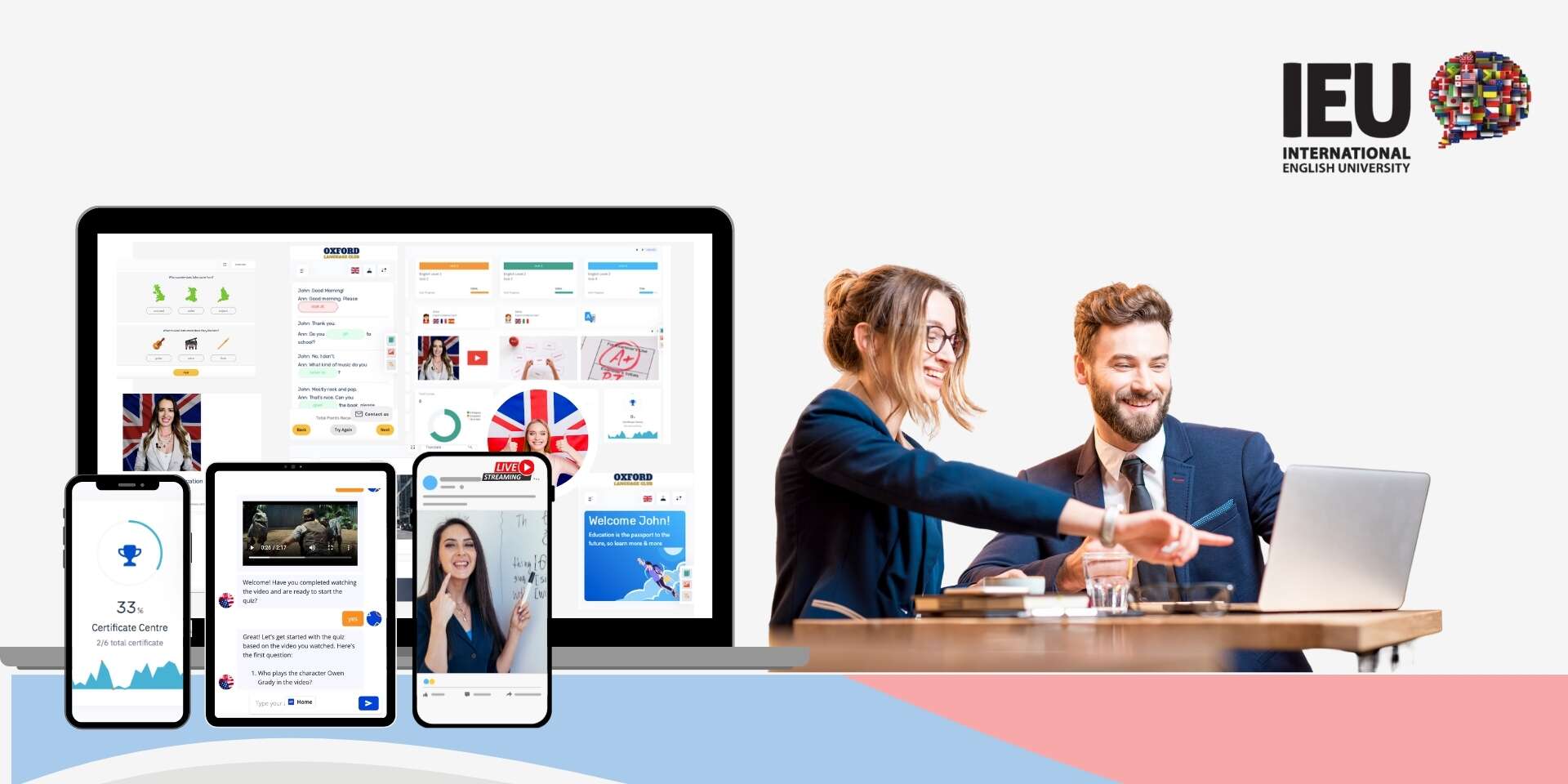 Online jazykové kurzy angličtiny od International English University s medzinárodným jazykovým certifikátom – Obrázok 6