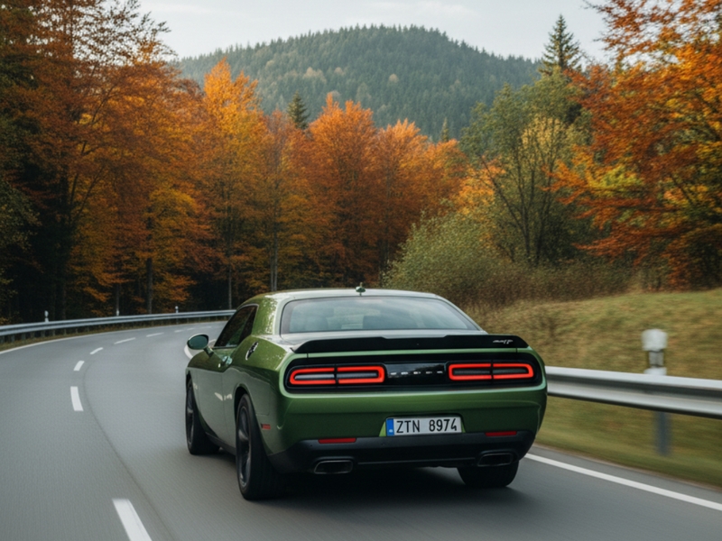 Jazda na Dodge Challenger HEMI V8 po okreskách – Obrázok 5