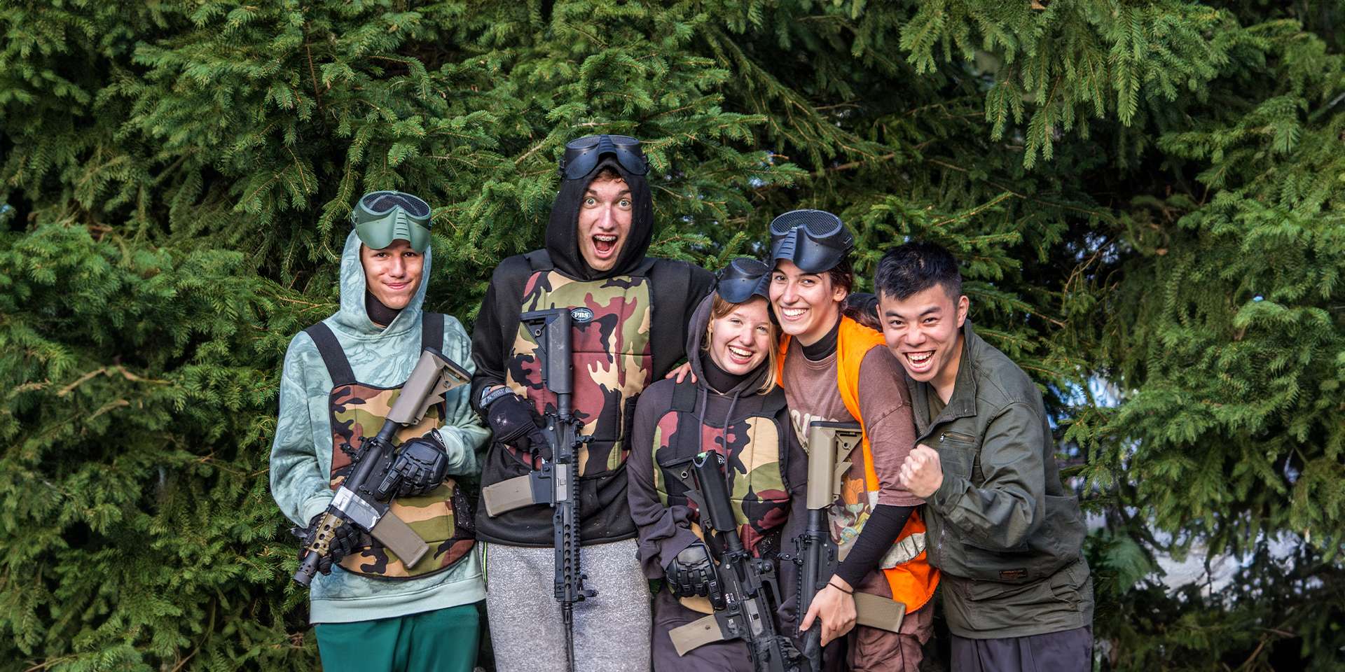 PAINTBALL, AIRSOFT, ARCHERY alebo NERF v Rajeckej Lesnej na Chate Žiar (30 km od Žiliny)