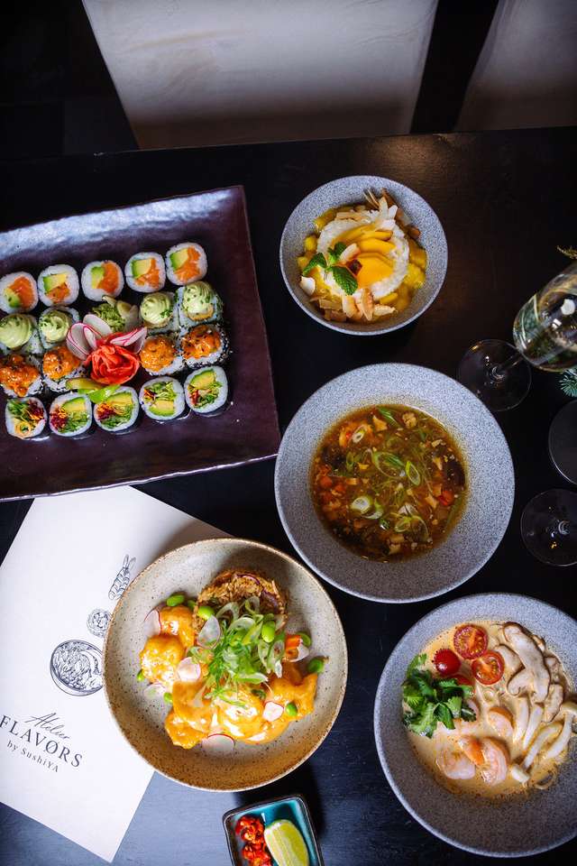 Otvorený kupón na konzumáciu jedla a nápojov v hodnote 50,70,100 € v reštaurácii Atelier Flavors – by SushiYA – Obrázok 3