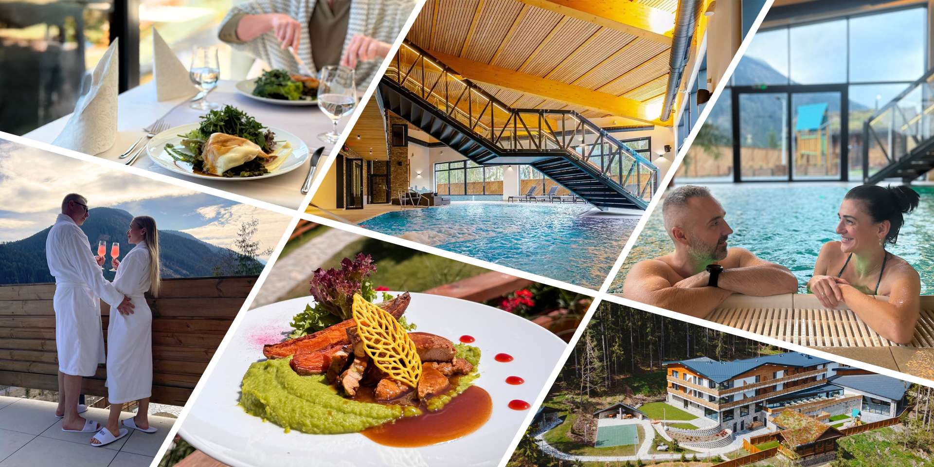 Wellness zážitok s 5-chodovou gurmánskou večerou s fľašou Prosecca v luxusnom Spa & Wellness Hoteli Fitak****