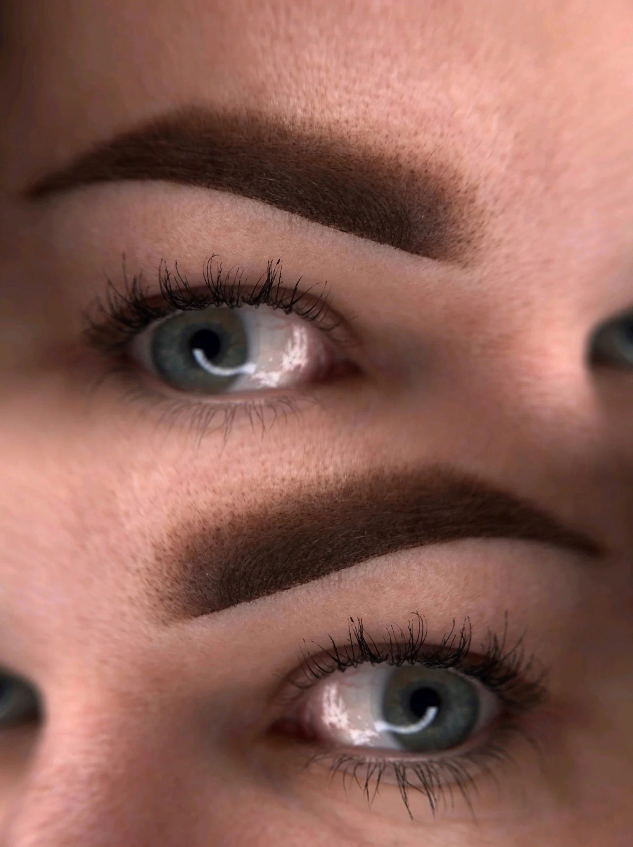 Permanentný make-up: púdrové obočie, akvarelové pery, korekcia – Obrázok 6