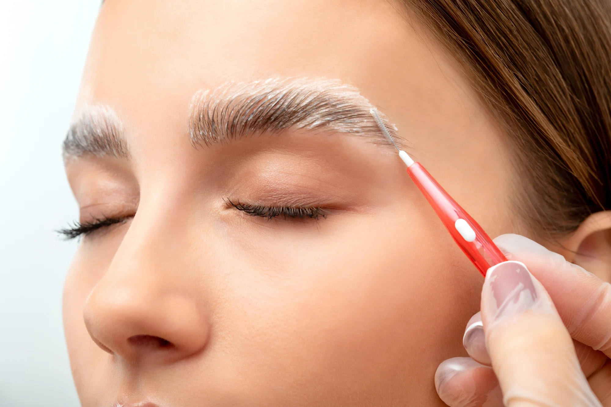 Laminácia alebo zahustenie obočia či lash lift rias – Obrázok 3