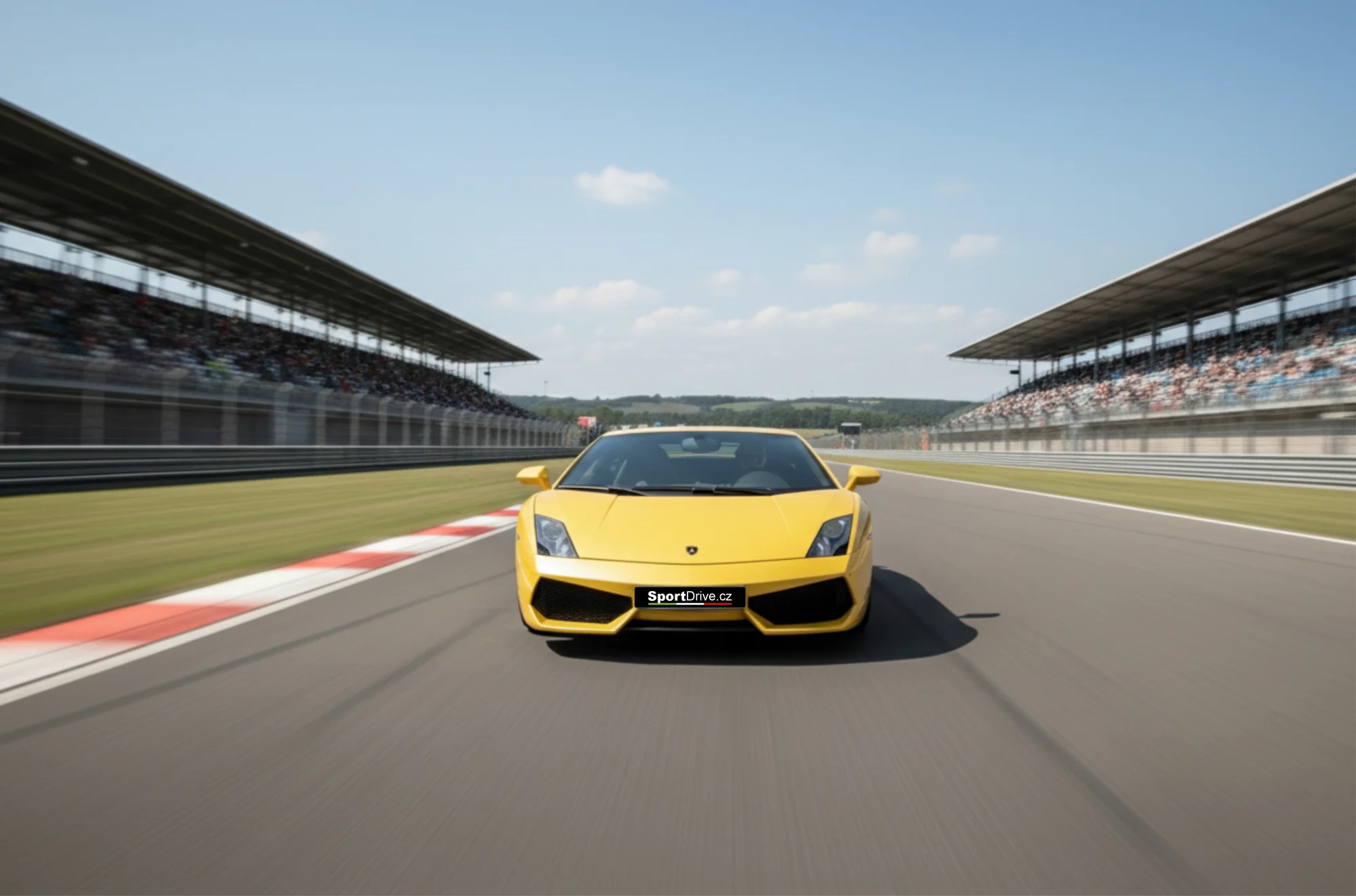 Zážitková jazda na okruhu Slovakia Ring alebo Automotodrom Brno v Lamborghini Gallardo alebo Ferrari California T – Obrázok 5