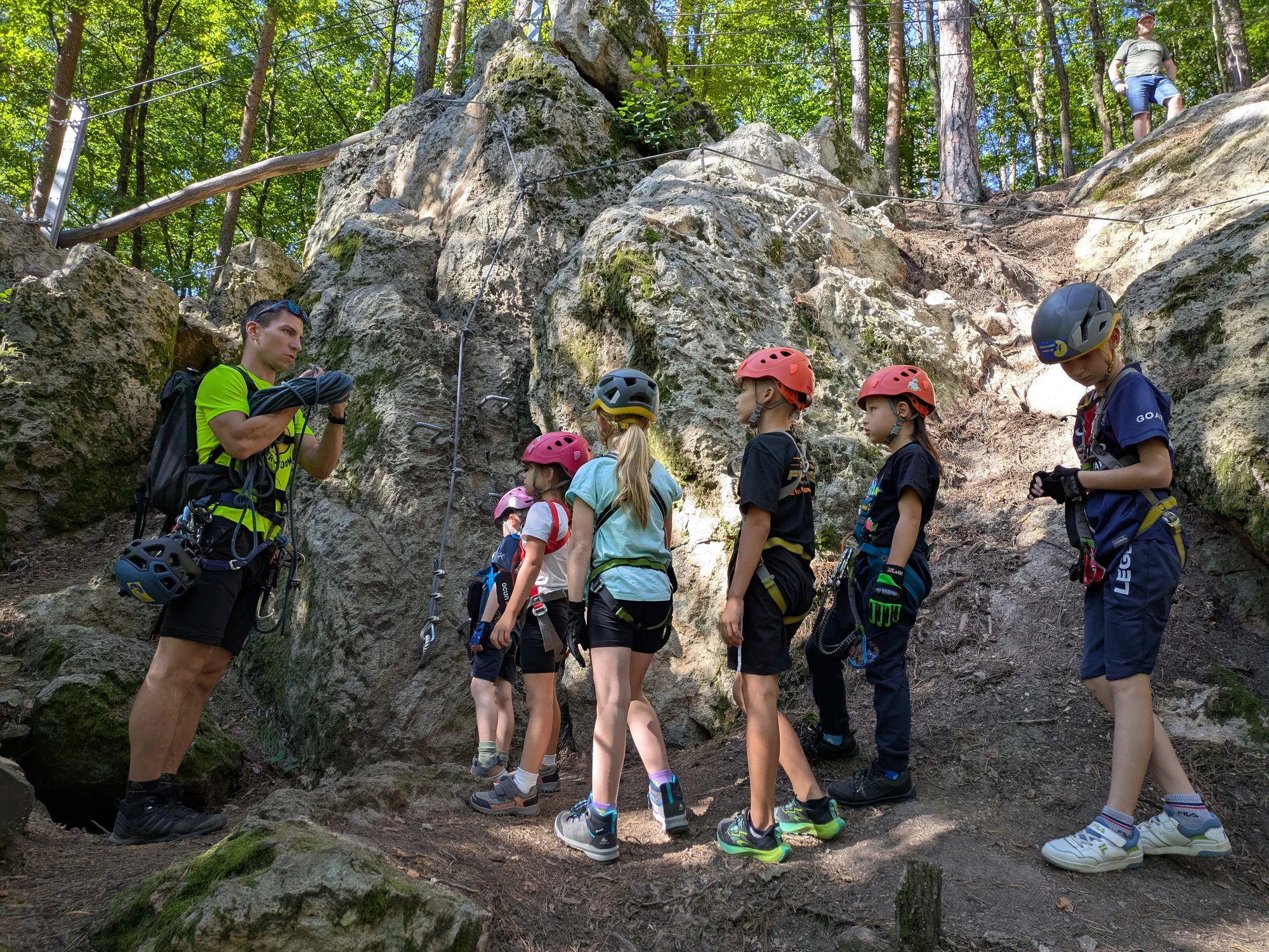 Ferrata ZVONIČKA NOVÁ BAŇA s certifikovaným inštruktorom: Detský ferratový kurz pre deti od 6 do 10 rokov – Obrázok 6