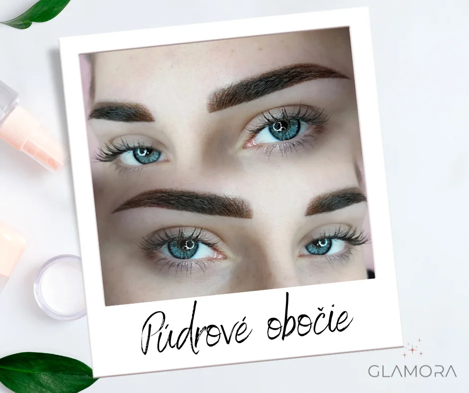 Púdrové obočie v GLAMORA Beauty Salon: Prirodzený permanentný make-up – Obrázok 5