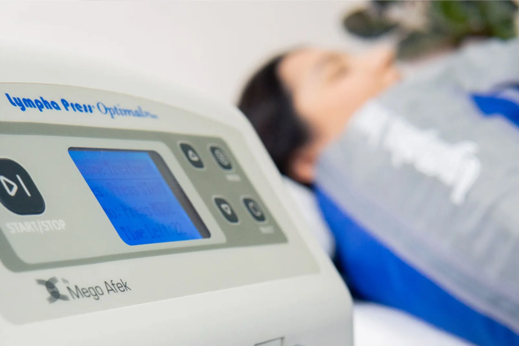 Rýchla a účinná úľava pre celé telo: Prístrojová lymfodrenáž prístrojom Lympha Press Optimal Plus – Obrázok 3
