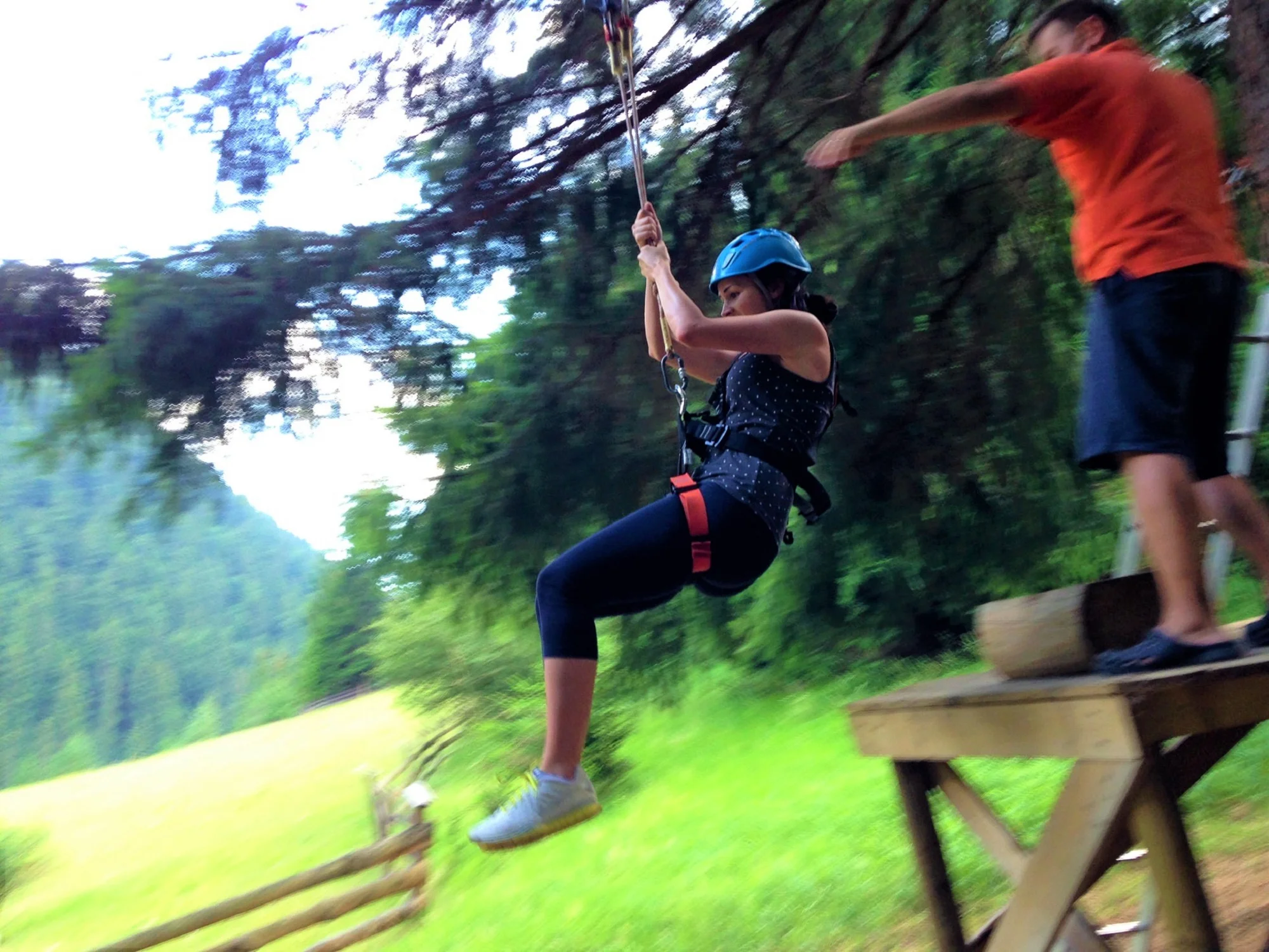 Perfektná jazda na kladke ZipLine v Čutkovskej doline pri Ružomberku – Obrázok 6