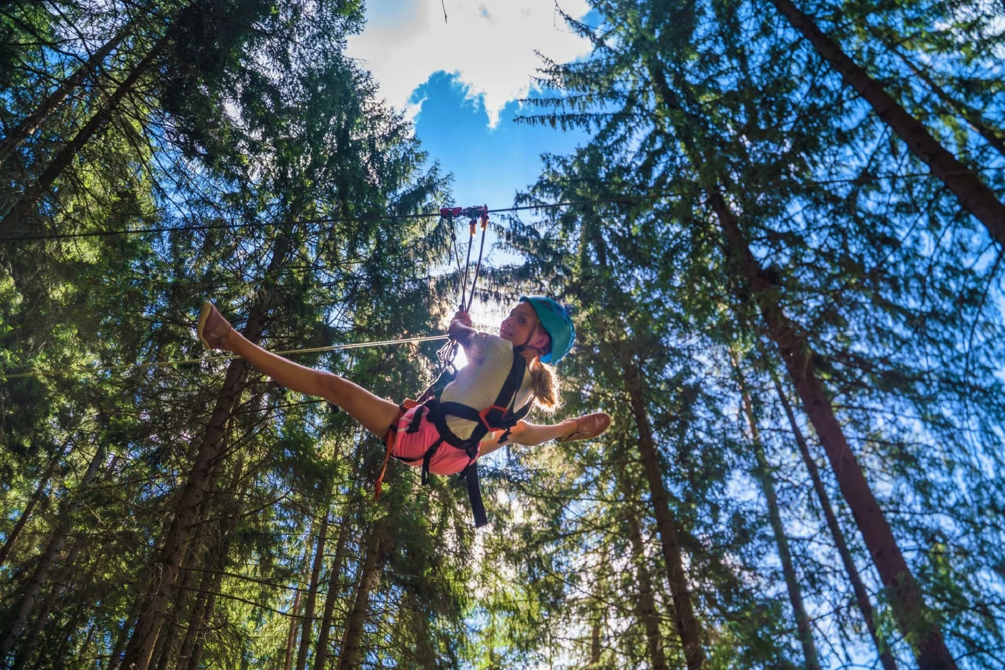 Perfektná jazda na kladke ZipLine v Čutkovskej doline pri Ružomberku – Obrázok 3