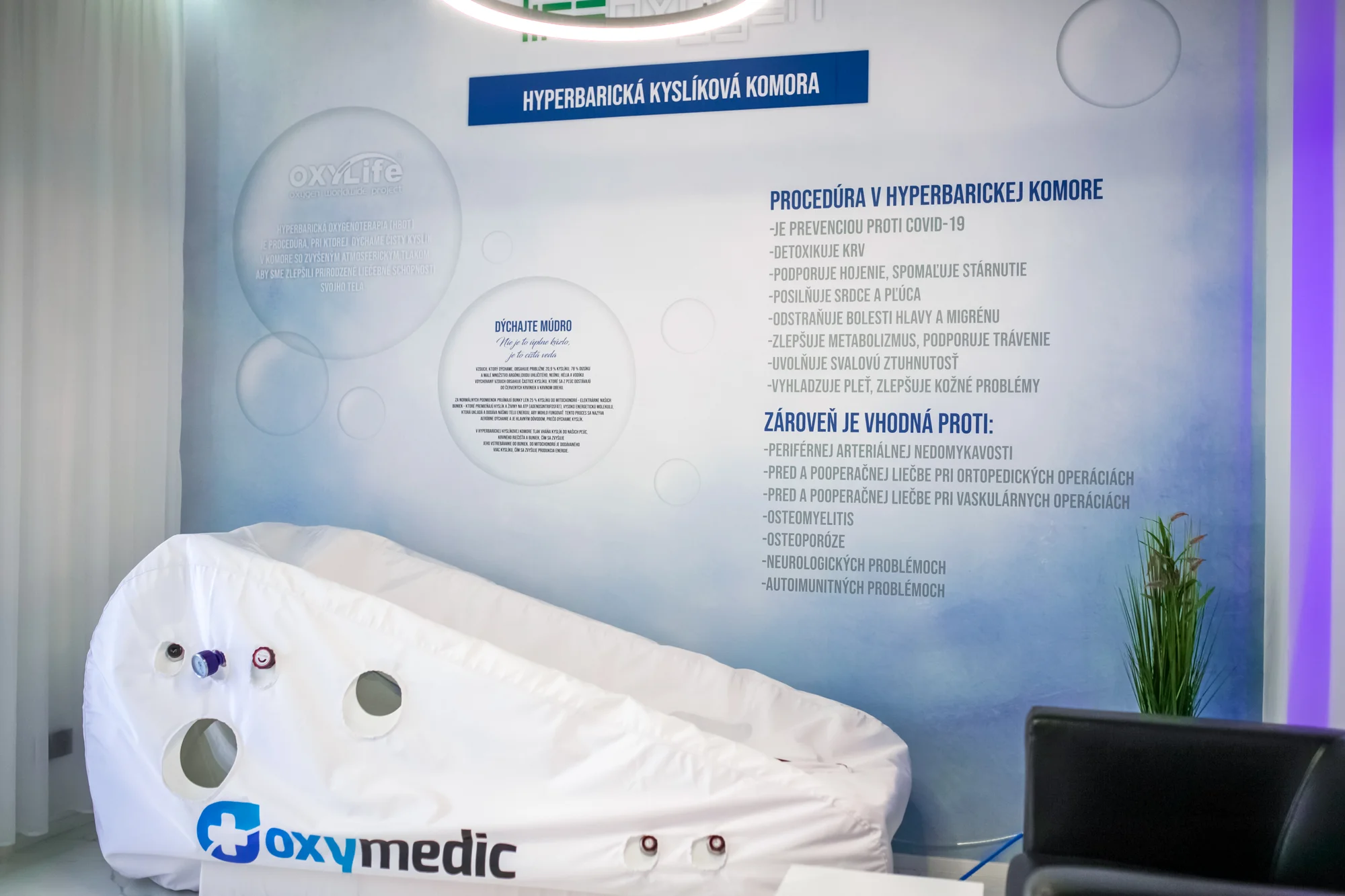 Regeneračný pobyt v hyperbarickej kyslíkovej komore v LIFEoxygen Žilina – Obrázok 5