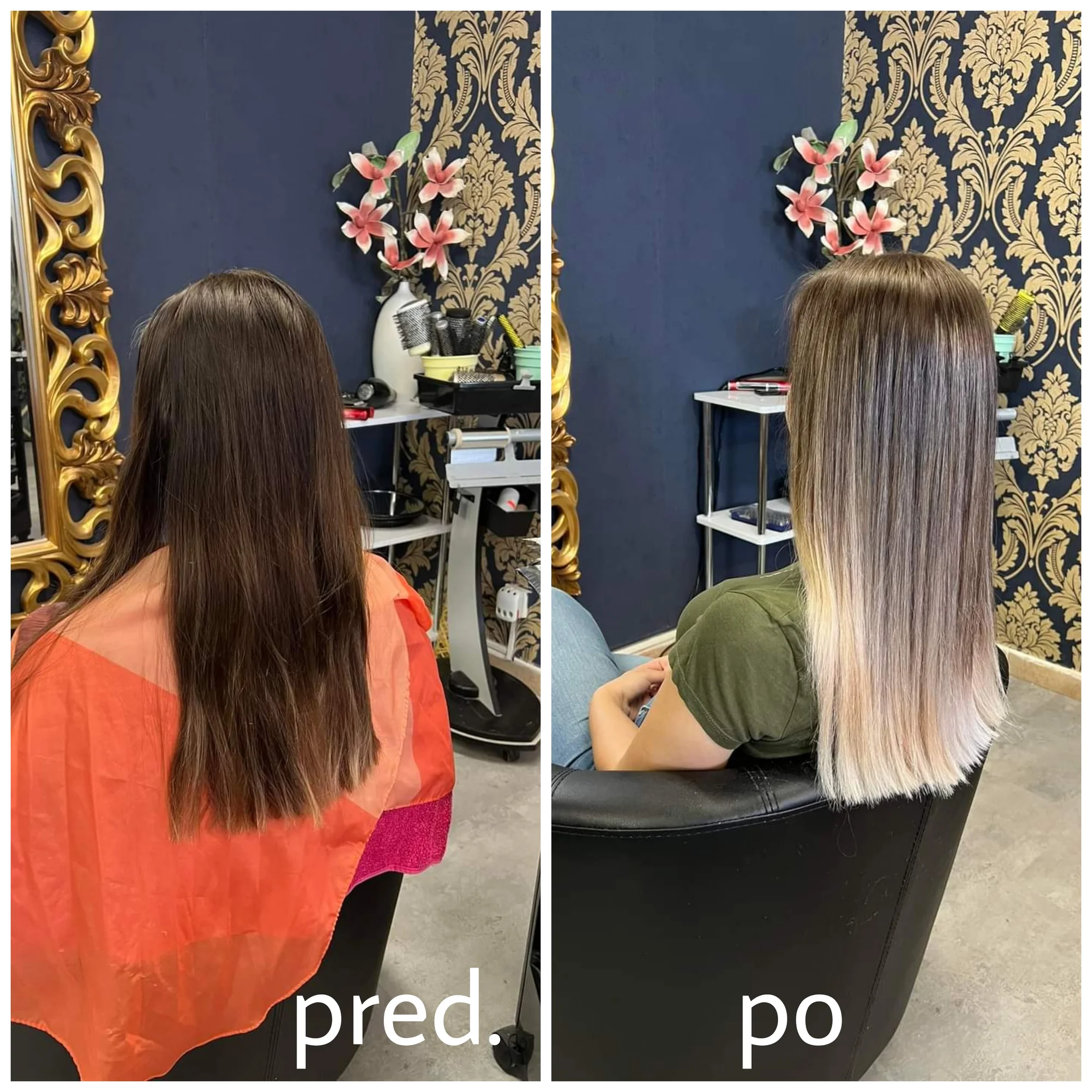 Profesionálny strih, farbenie, melír, Ombré či Balayage – Obrázok 6