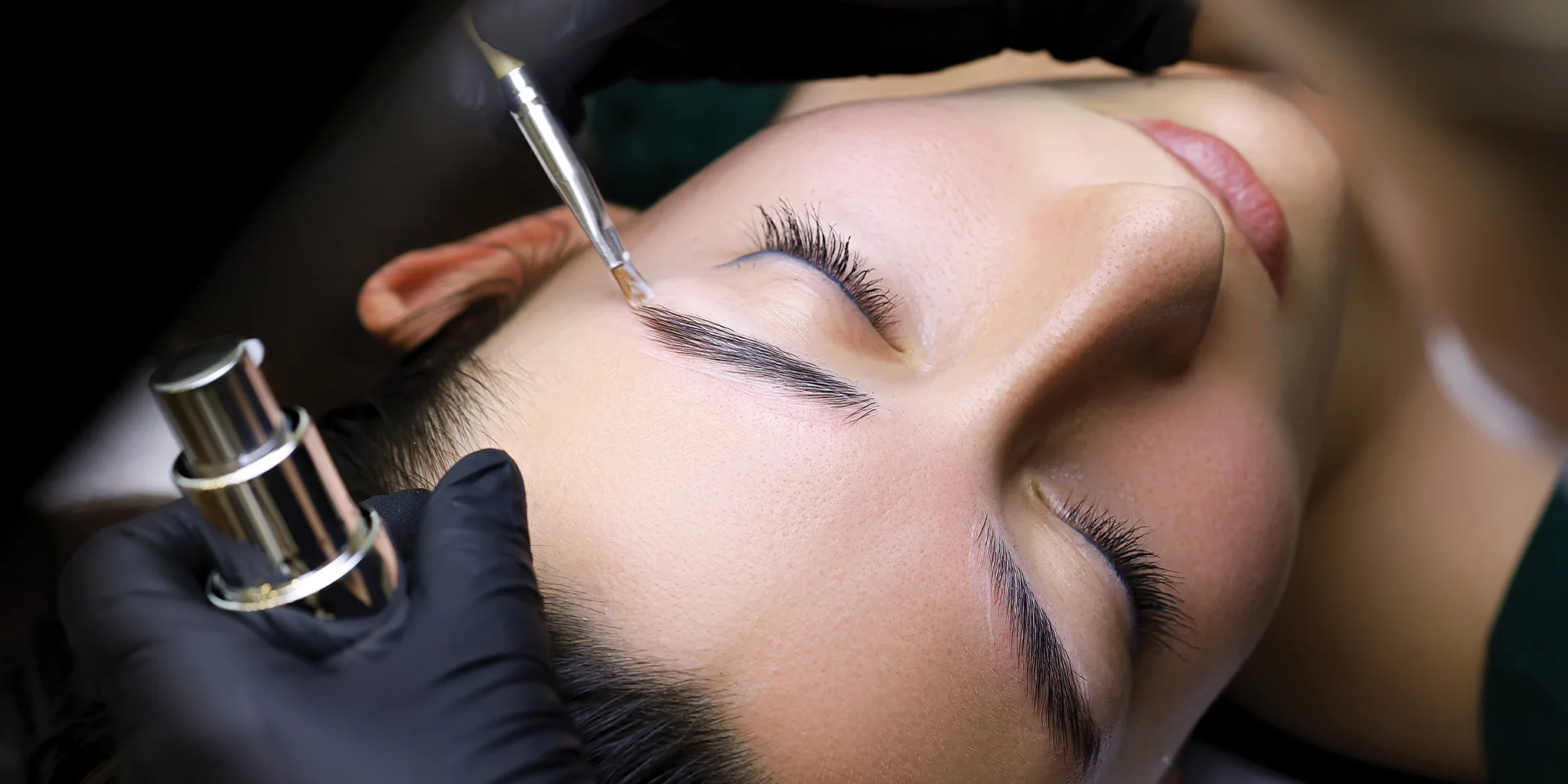 Laminácia obočia s farbením, Lash lifting & Botox mihalníc