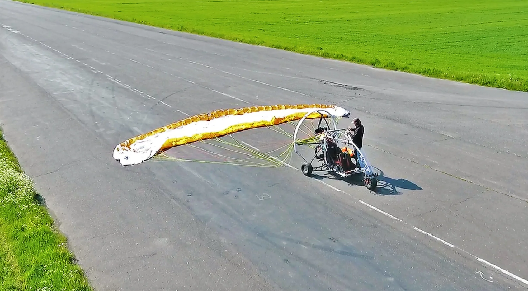 Liptov z výšky: Motorový paragliding v tandeme a s videozáznamom – Obrázok 5