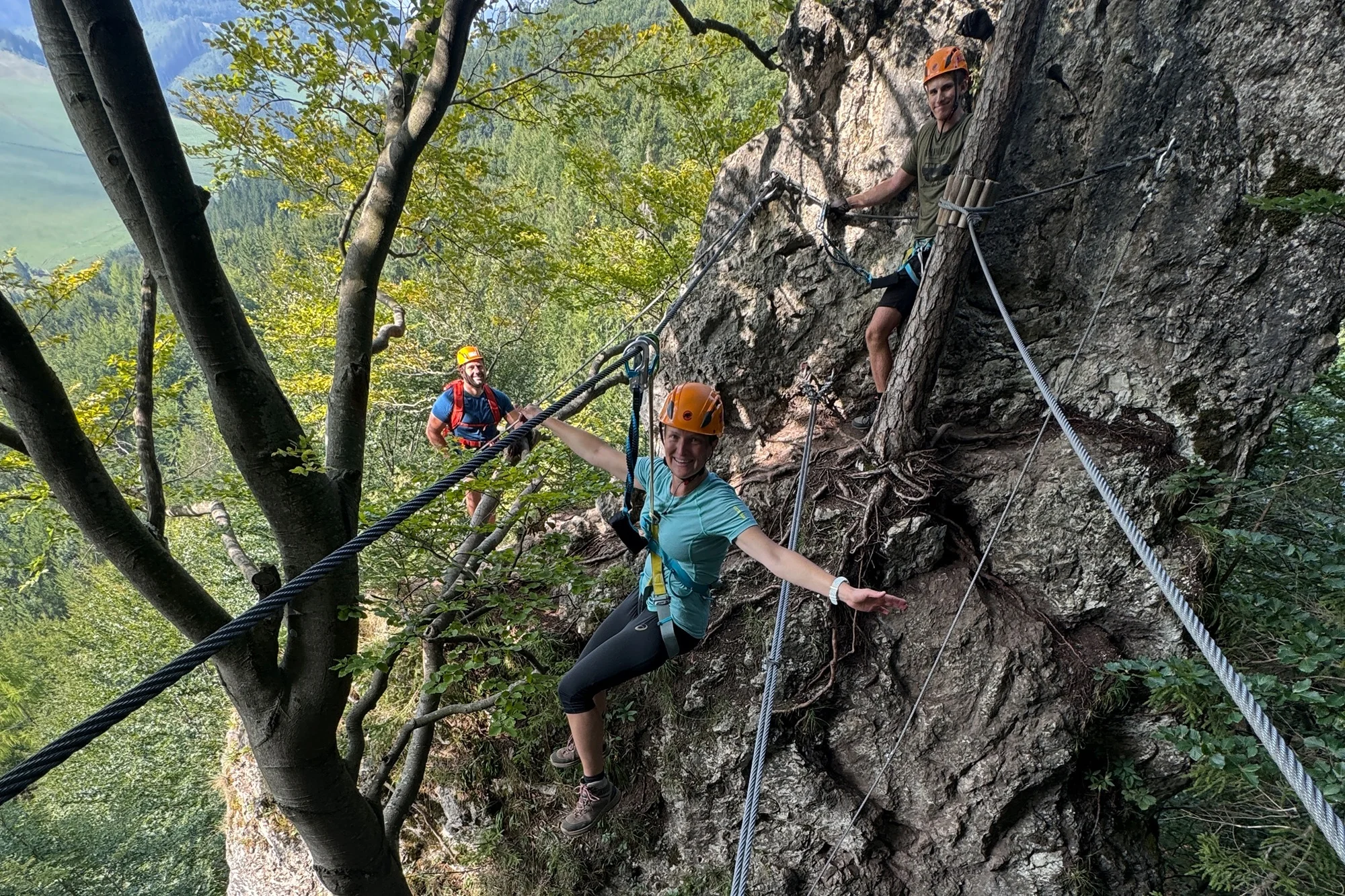 Via ferrata Dve veže Liptovské Revúce: skupinový ferratový kurz so sprievodcom – Obrázok 5
