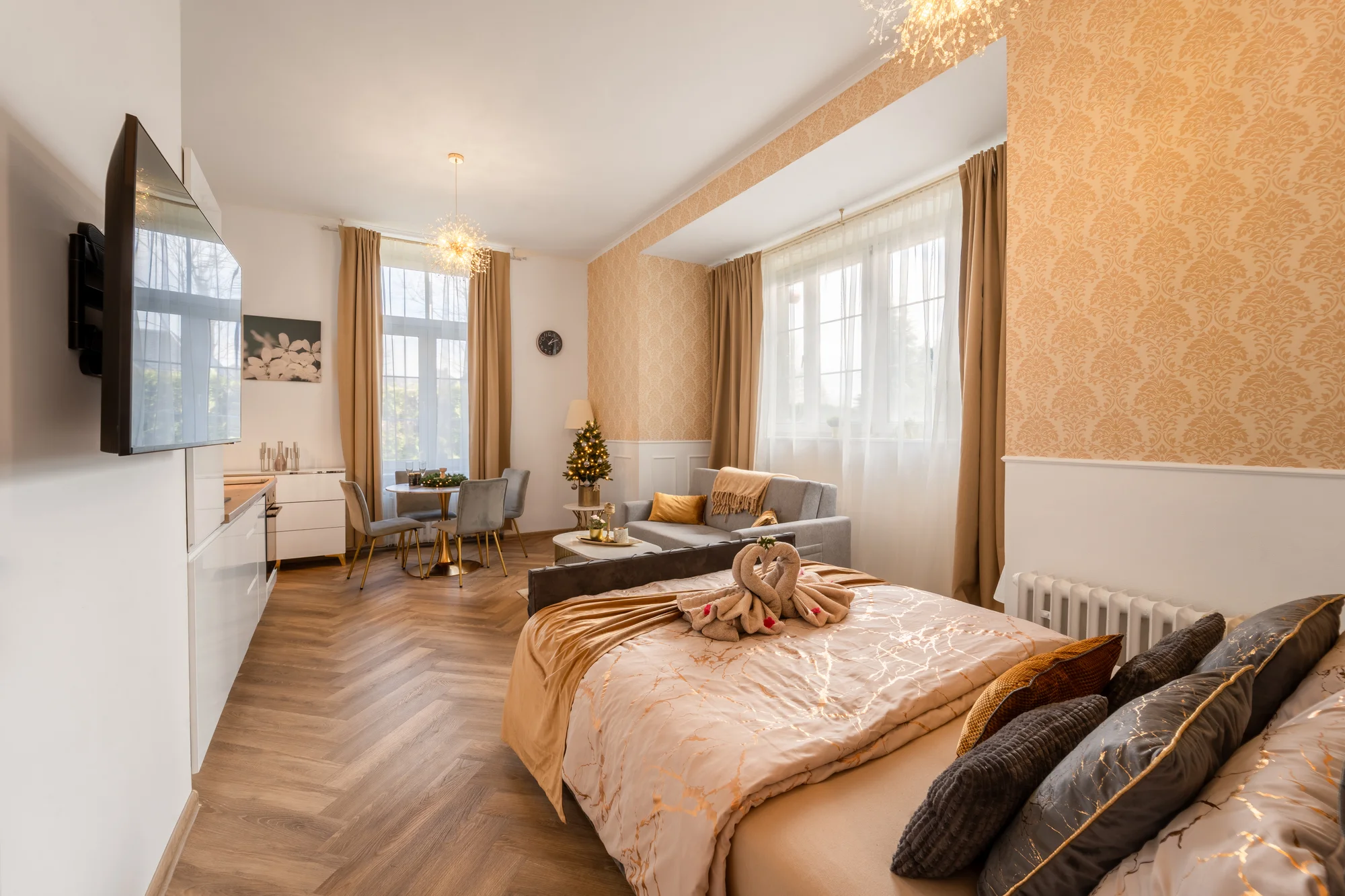 Jeseníky: apartmány až pre 8 osôb na mieste bývalého zámku vrátane raňajok a vstupu do wellness – Obrázok 6