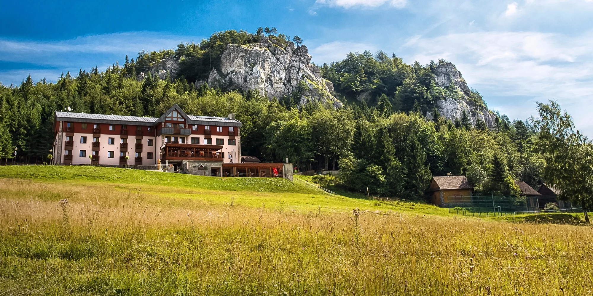 Horský hotel s privátnym wellness a polpenziou na Malinom Brde