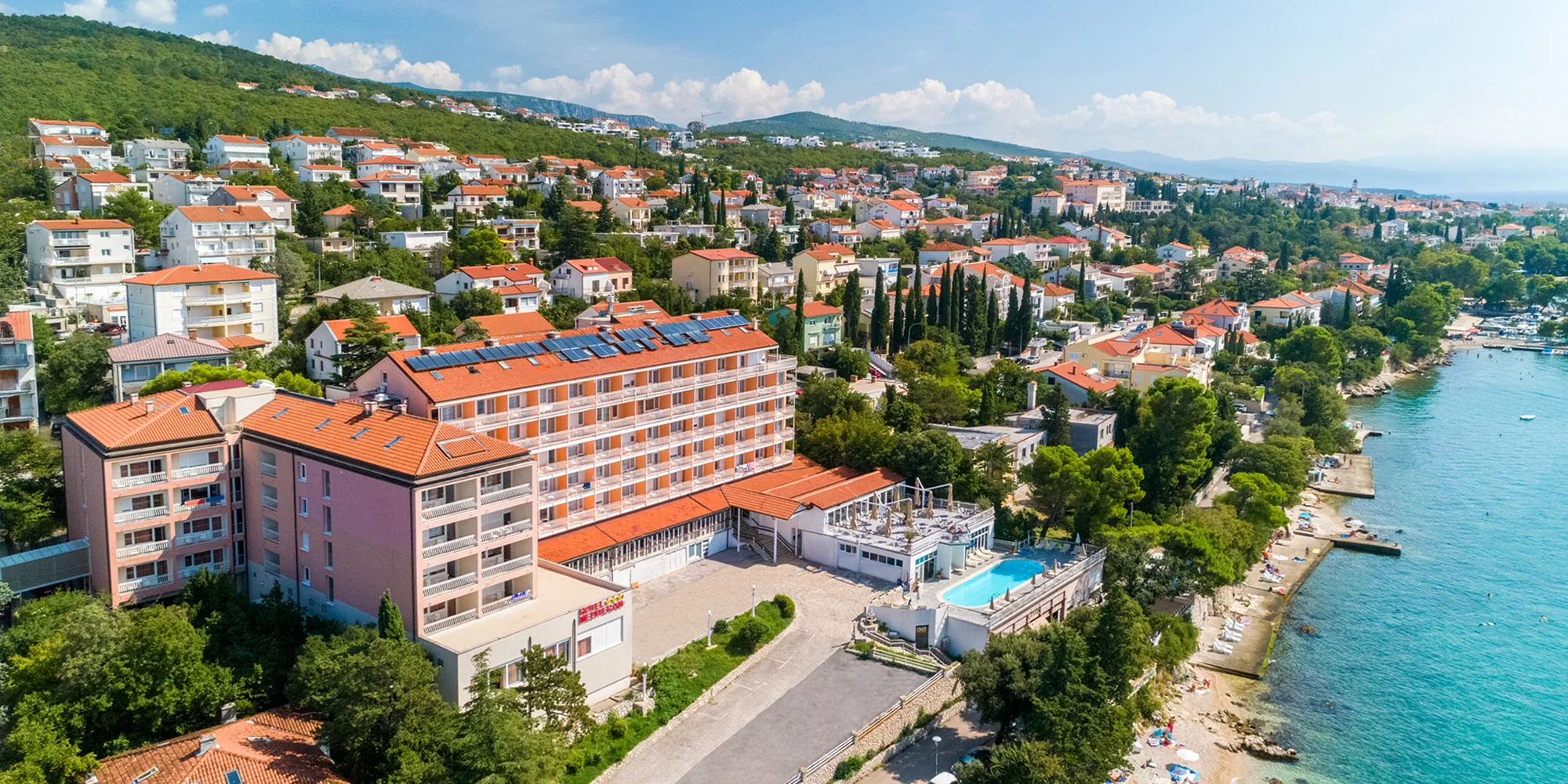 Crikvenica: pobyt v 4* hoteli so stravou, priamo pri pláži
