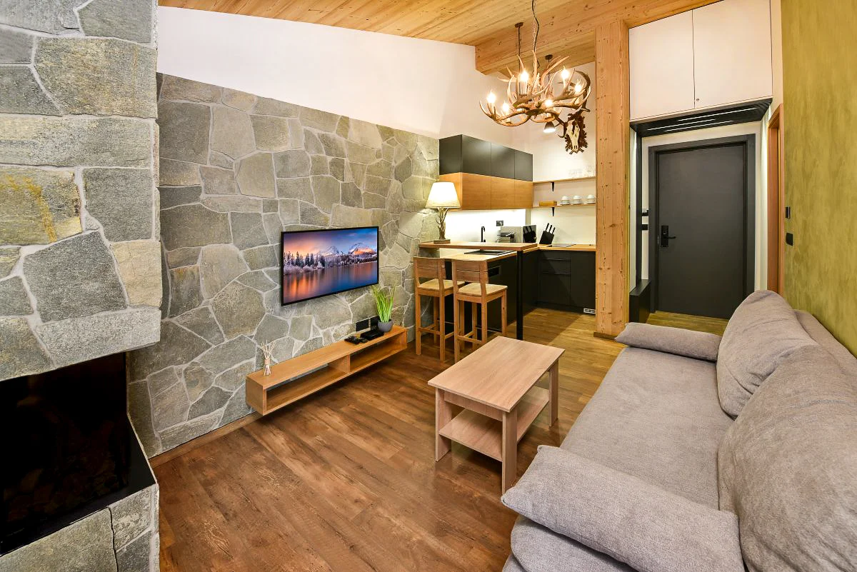 Apartmány s kuchyňou a oddelenou spálňou vo Vysokých Tatrách – Obrázok 2