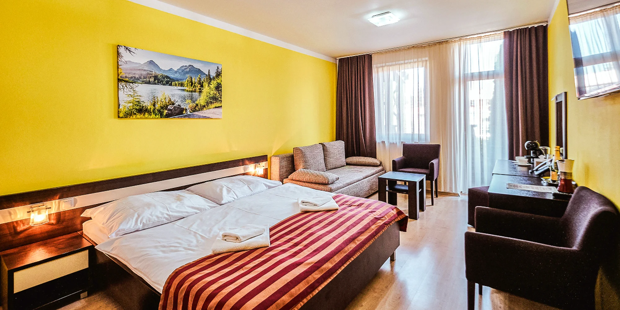 Pobyt v apartmánovom štúdiu v areáli Vodného parku Bešeňová so zľavou na vstupy