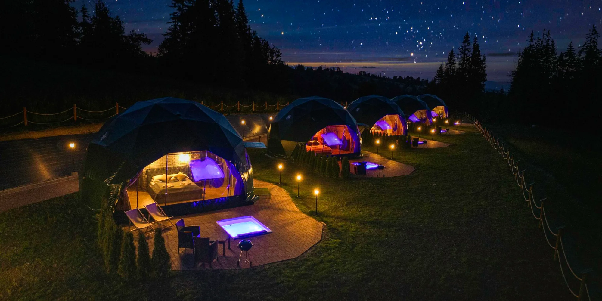 Romantický glamping s vonkajšou vírivkou len kúsok od Zakopaného – Obrázok 4