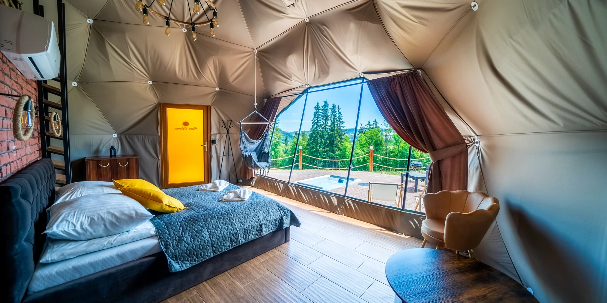 Romantický glamping s vonkajšou vírivkou len kúsok od Zakopaného – Obrázok 5