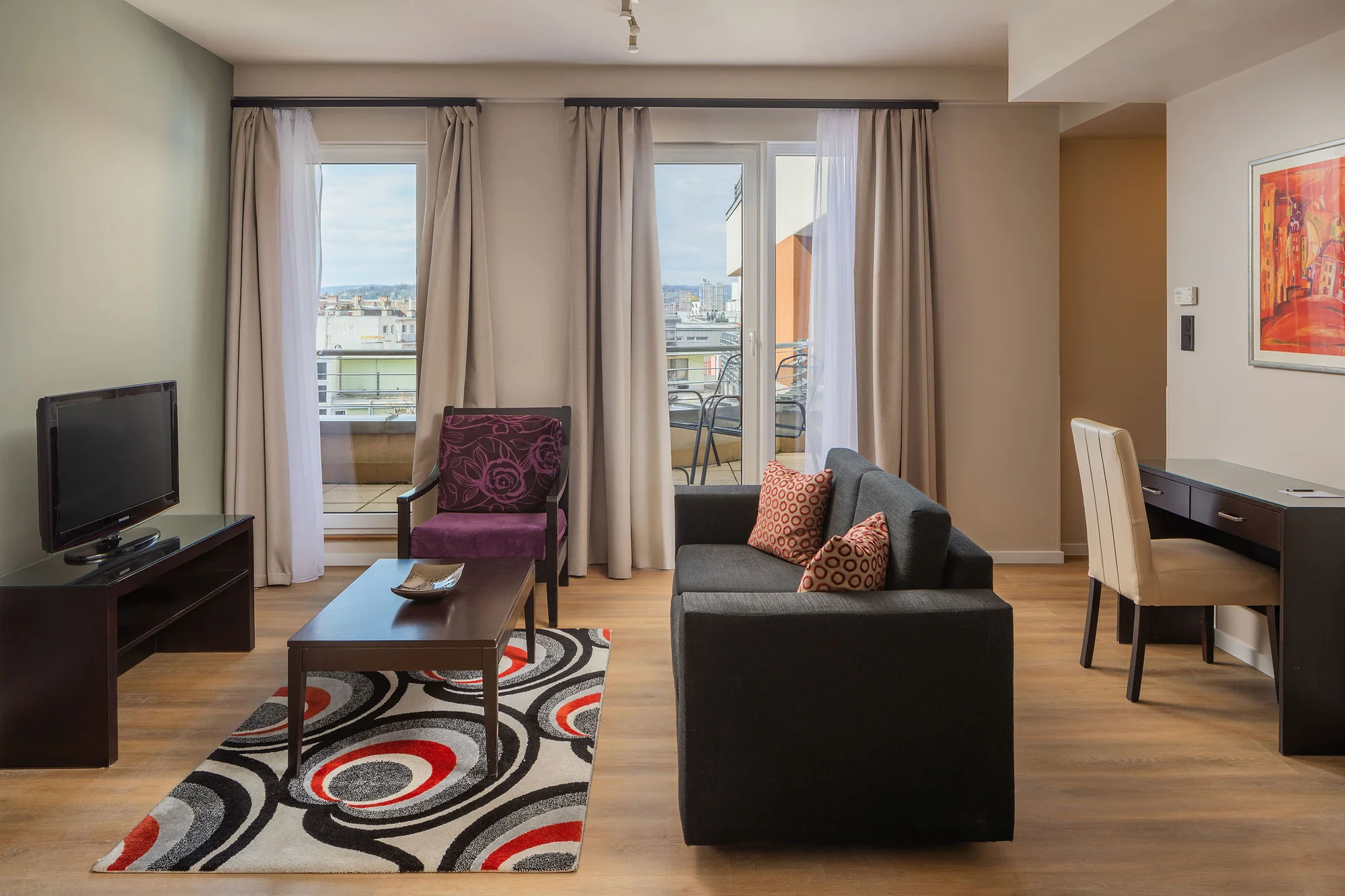 Oceňovaný rodinný apartmánový hotel v Budapešti: priestranné apartmány s terasou aj raňajkami – Obrázok 4