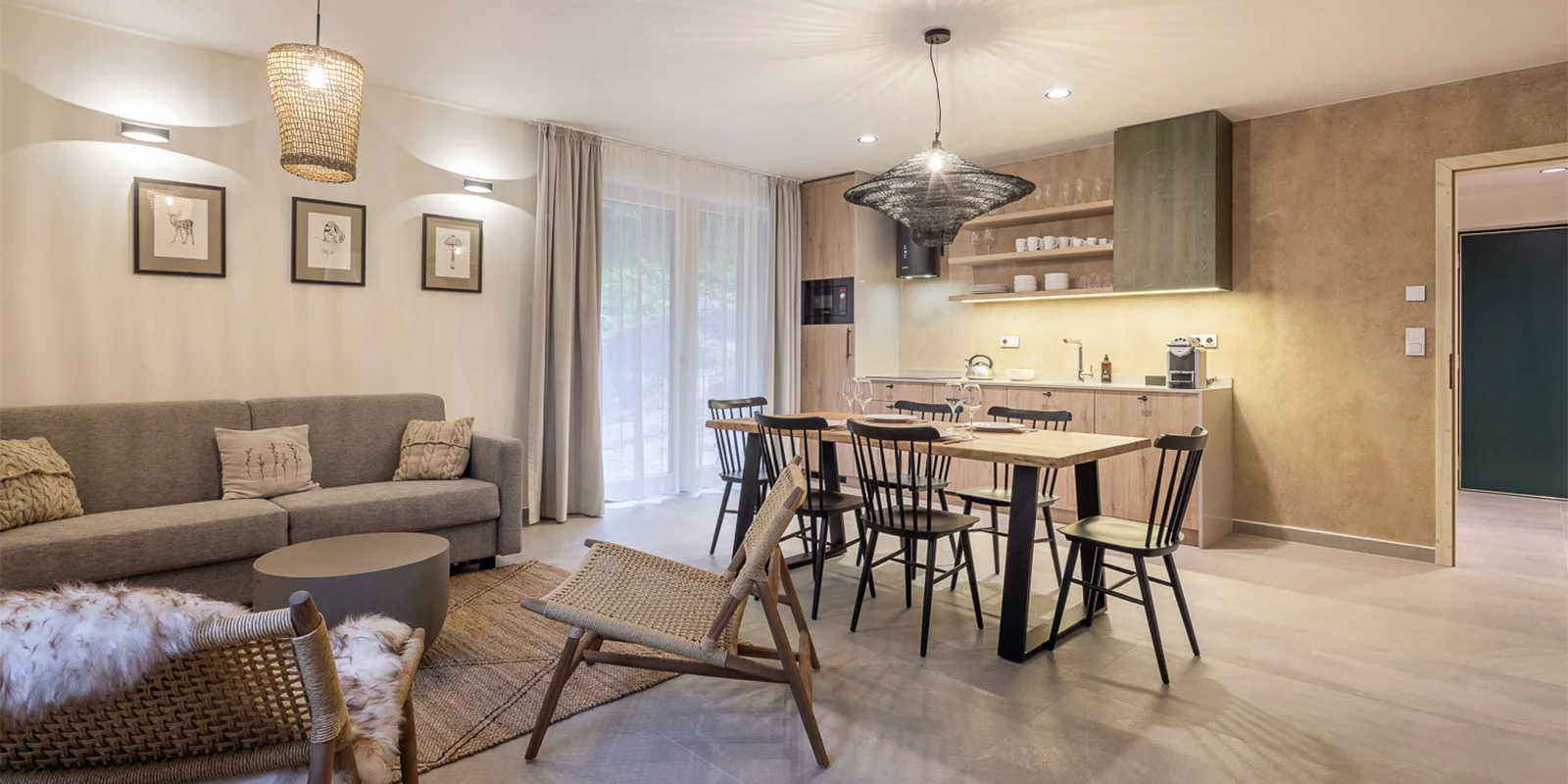 Luxusná dovolenka v Jizerských horách: moderné apartmány až pre 7 osôb, raňajky, privátne wellness – Obrázok 5