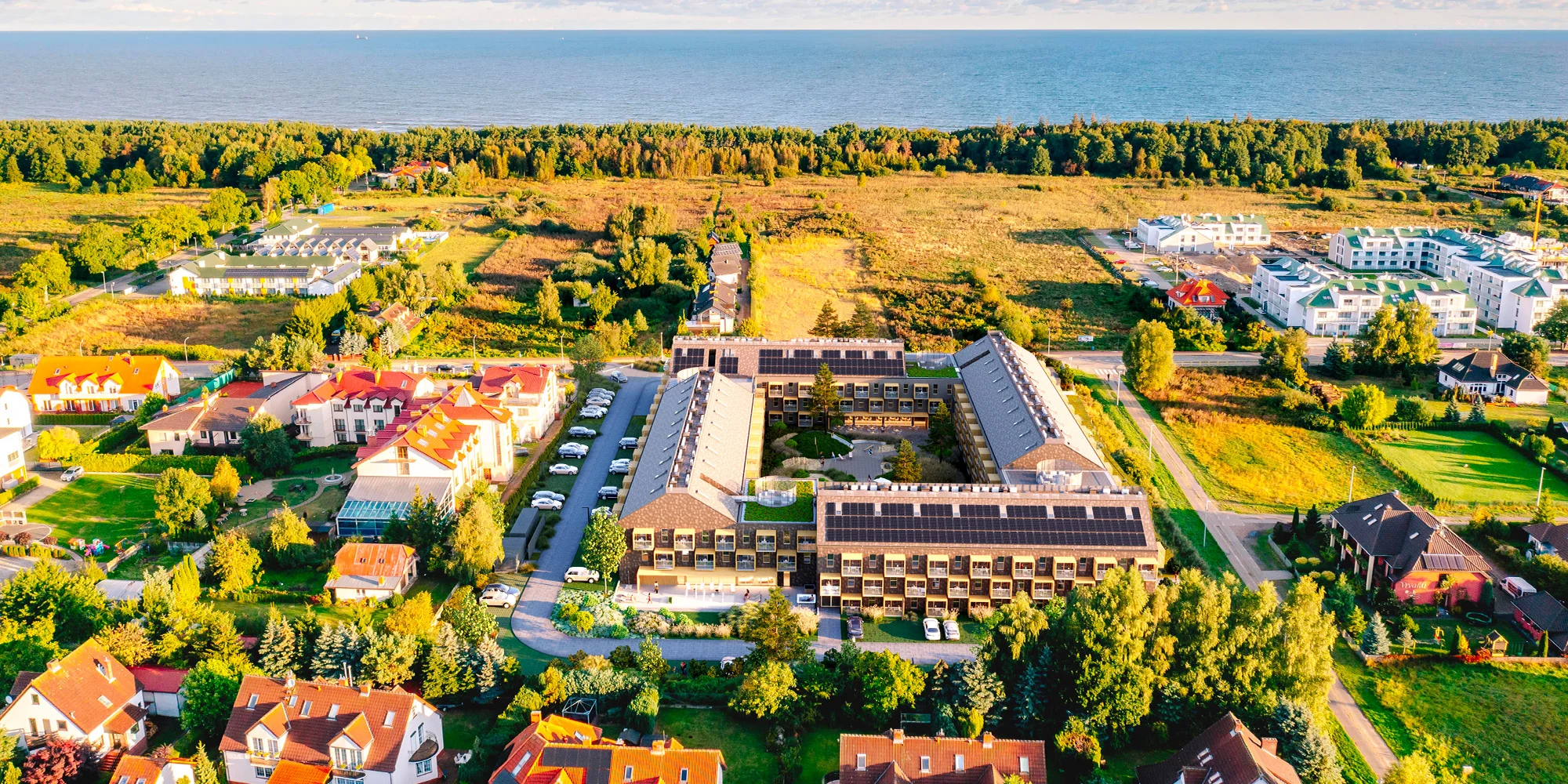 Luxusná dovolenka 7 km od Kolobrzegu: wellness rezort s raňajkami alebo polpenziou, vyžitie pre deti