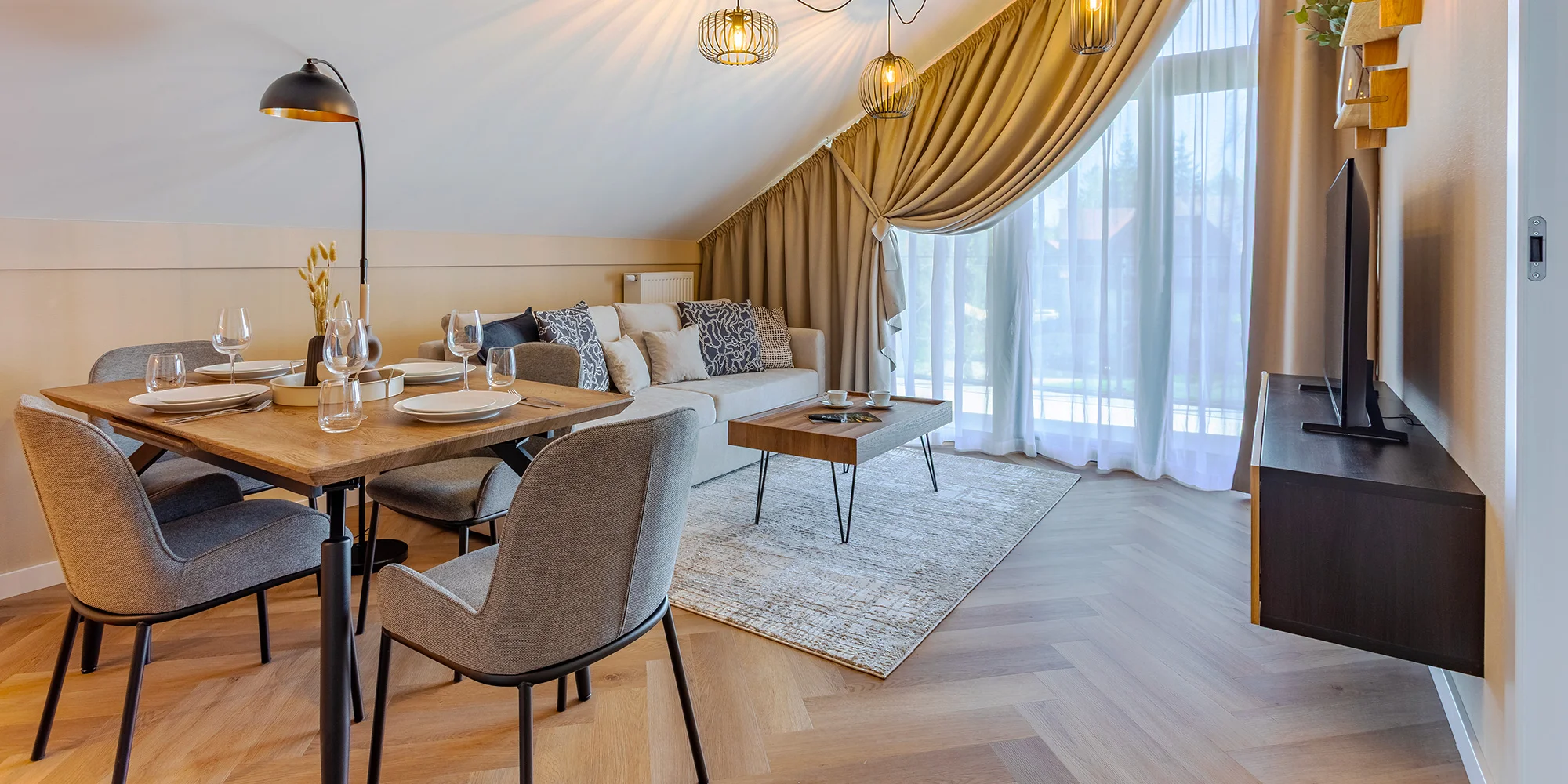 Szklarska Poręba: moderné apartmány, neobmedzené wellness, možnosť raňajok – Obrázok 2