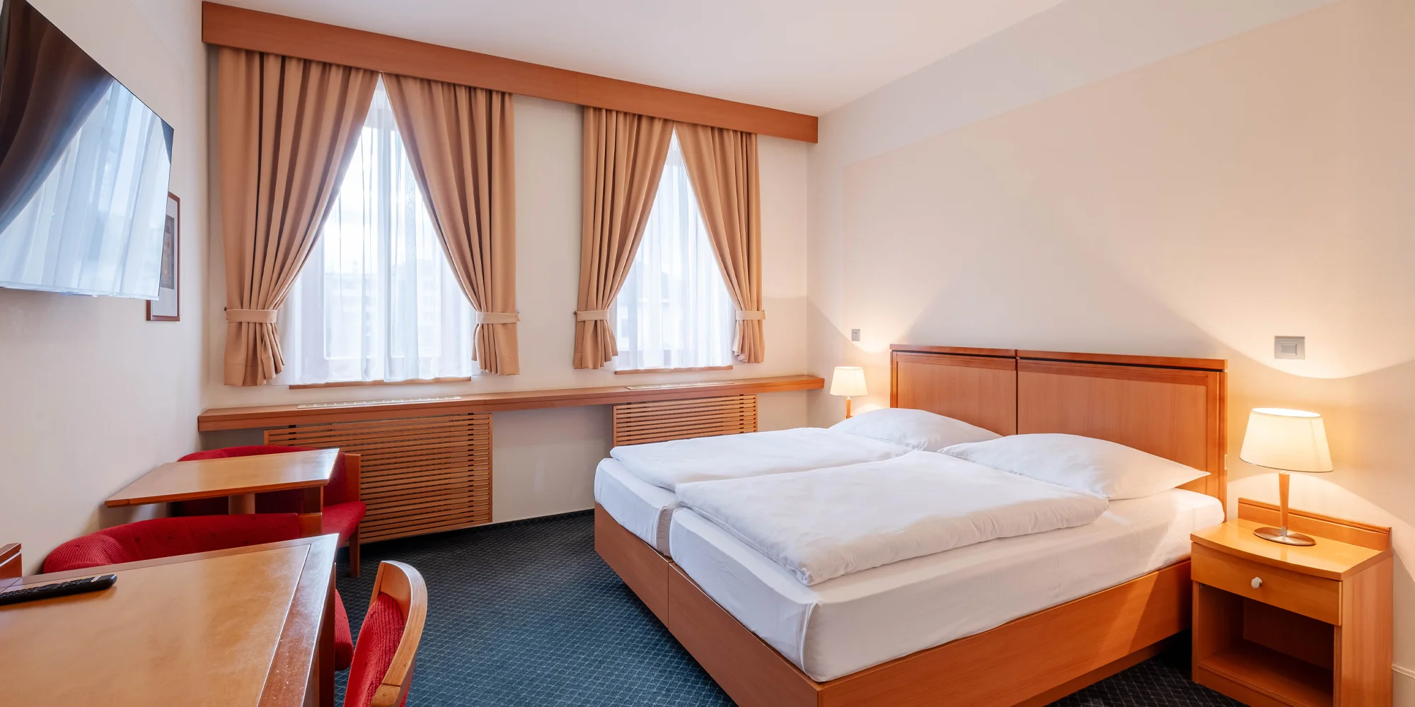 Príjemný hotel v centre Jeseníka: v cene raňajky alebo polpenzia, možnosť sauny