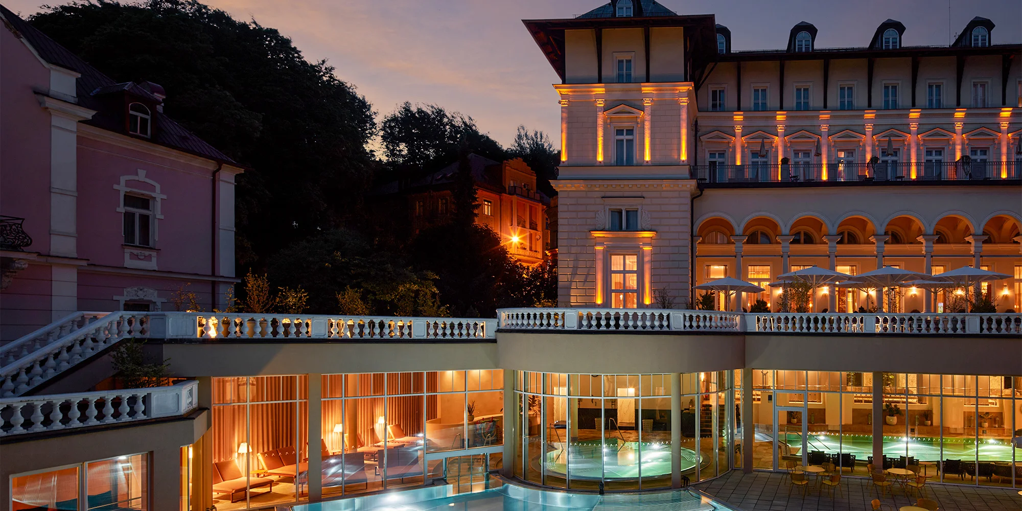 Luxusný 5* hotel v Mariánskych Lázňach: polpenzia alebo plná penzia, neobmedzene sauny a bazény aj kúpeľ