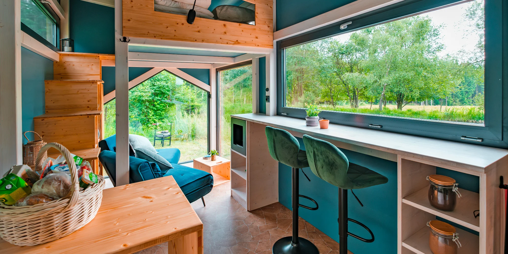 Tiny House Česílko: skvelá poloha blízko Lipna, vlastná sauna aj terasa s výhľadom – Obrázok 2
