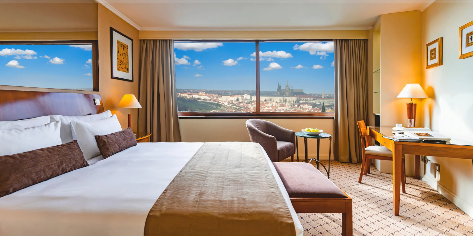 Grand Hotel Prague Towers***** s parádnym výhľadom: raňajky a parkovanie v cene – Obrázok 2