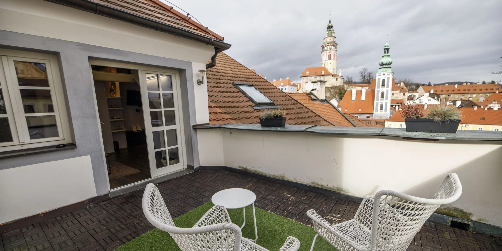 Romantický pobyt v centre Českého Krumlova s raňajkami a proseccom – Obrázok 3