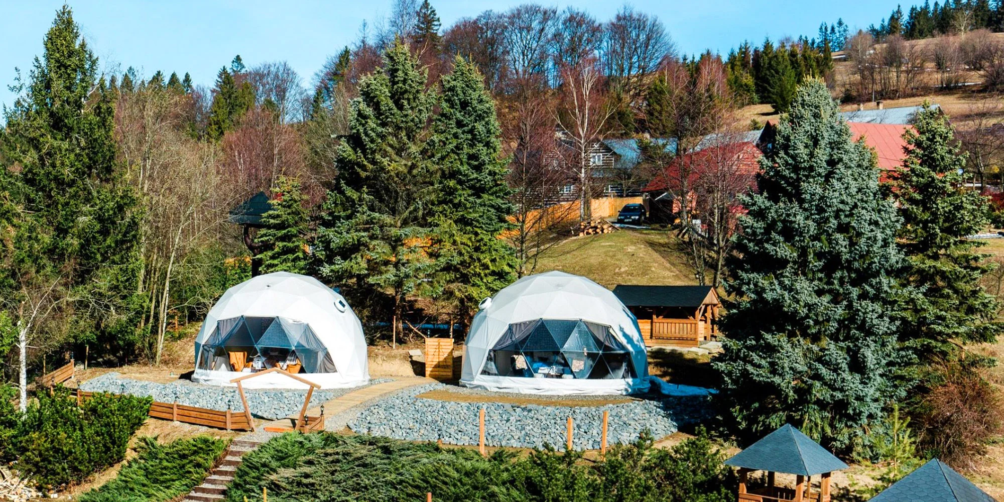 Glamping v Beskydách s raňajkami aj wellness: ubytovanie v luxusnej kupole, sauna a termálny bazén – Obrázok 6