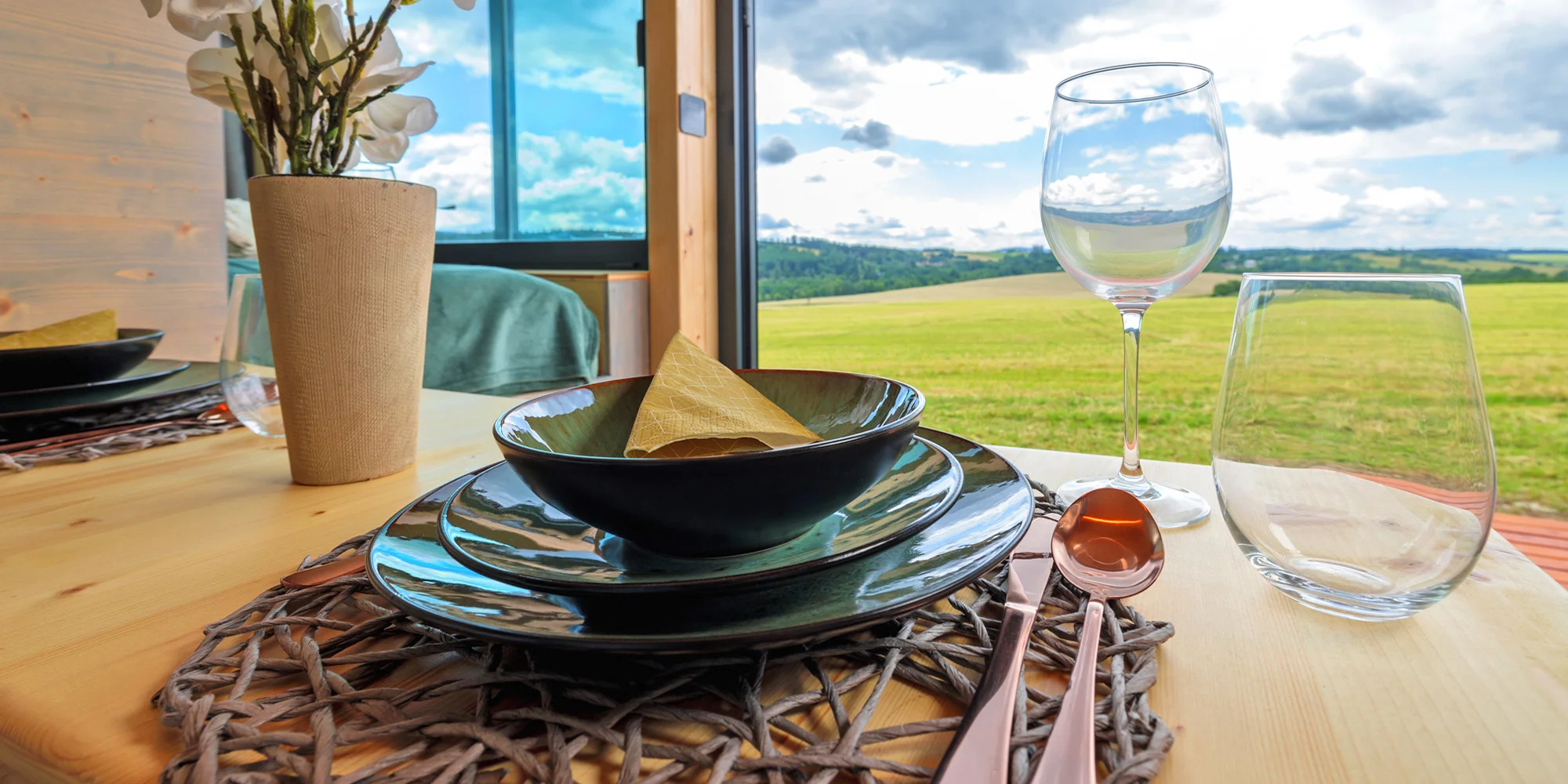 Tiny house Honzík: plne vybavený domček pri lese s terasou a výhľadom na pastviny – Obrázok 4