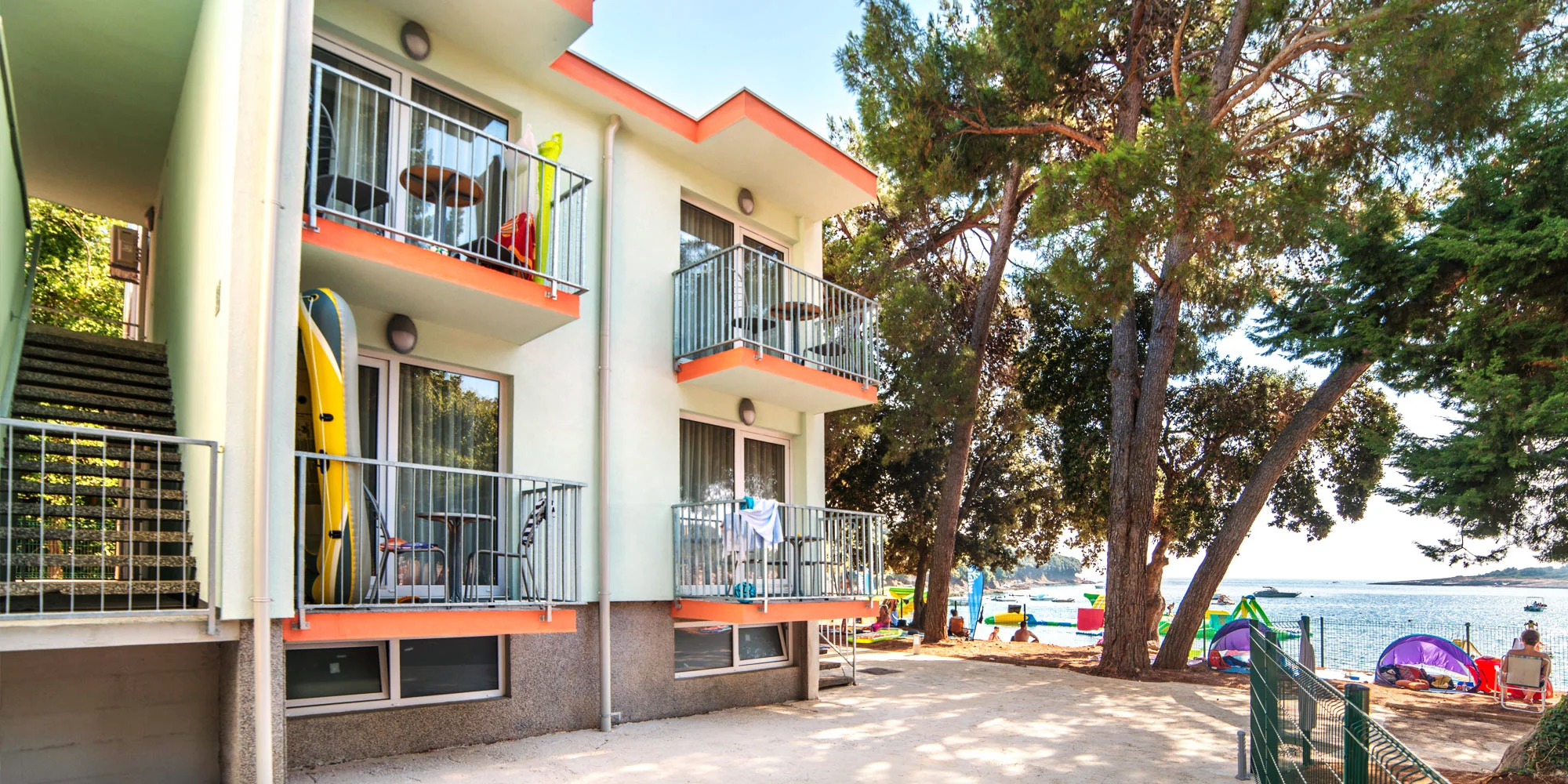 Rodinná dovolenka na Istrii: apartmány pri pláži, balkón s výhľadom – Obrázok 3