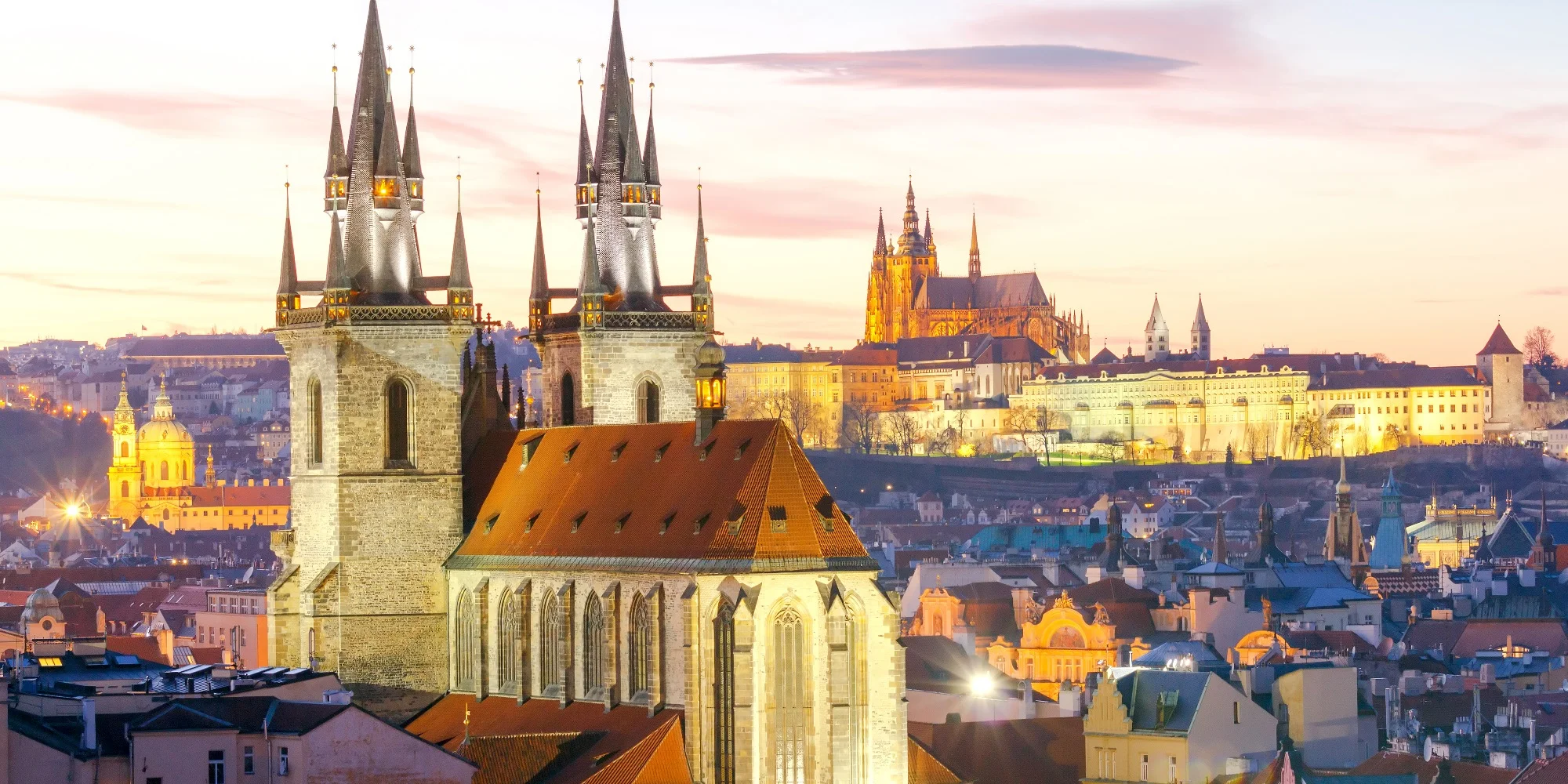 Pobyt v hoteli pri Staromestskom námestí: raňajky a výhľad na Staré Mesto