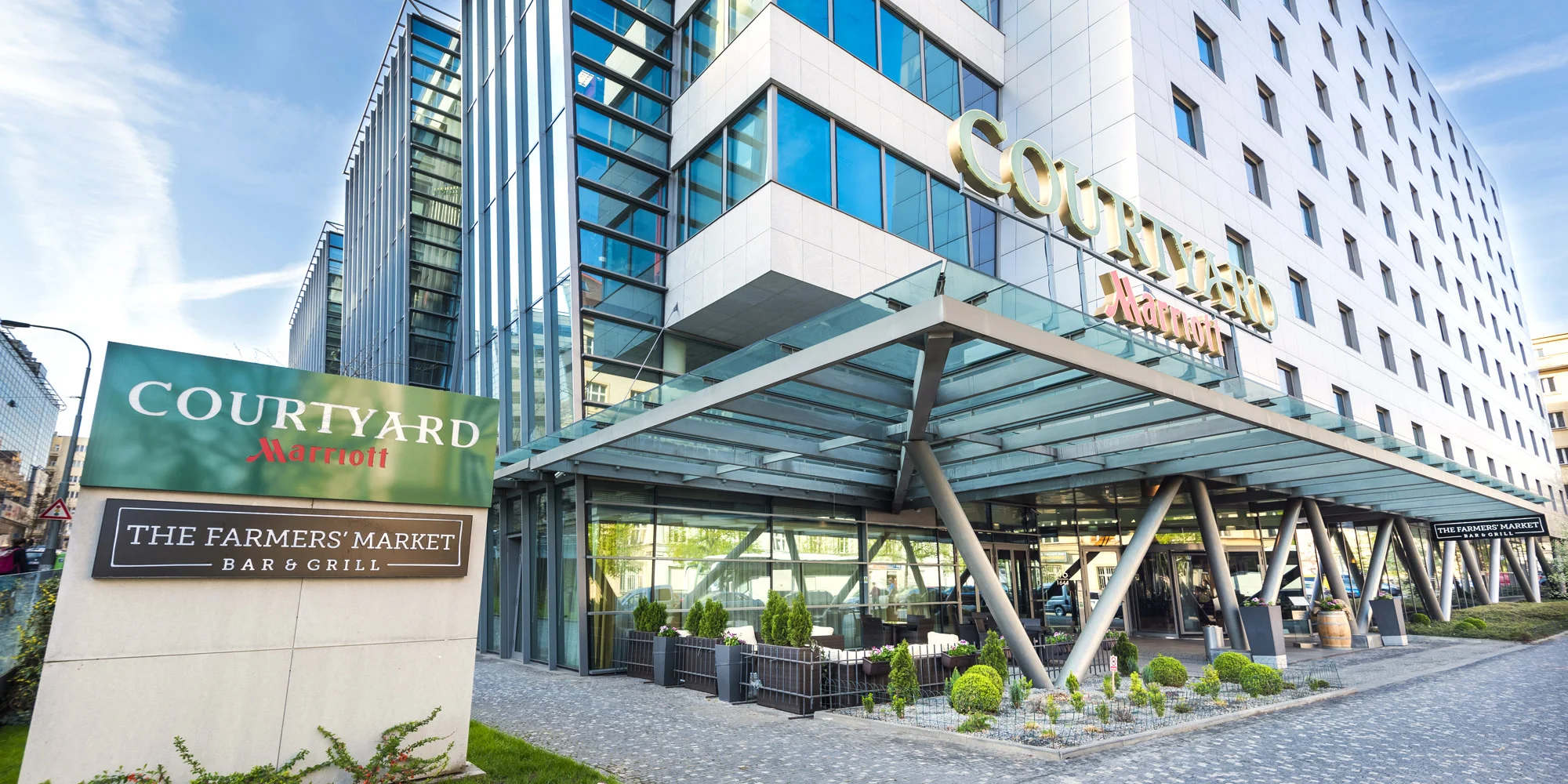 Pobyt v hoteli Courtyard by Marriott: výborná lokalita, raňajky aj fitness, parkovanie a dieťa zdarma