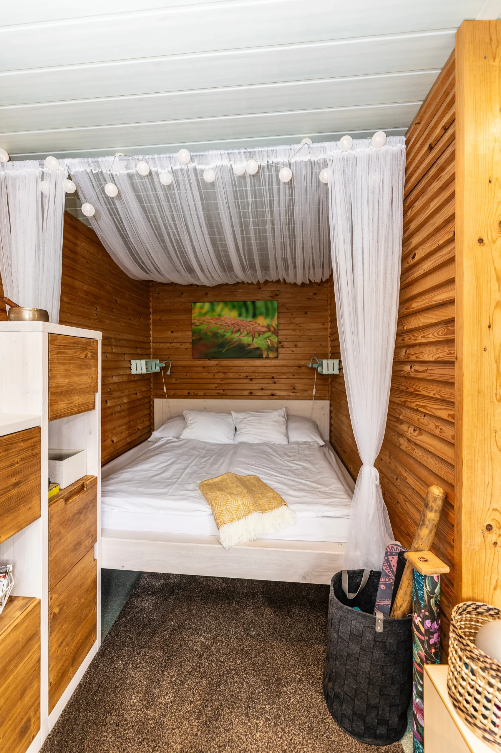 Štýlový tiny house v západných Čechách pre dvoch: sauna, jazierko aj muzikoterapia – Obrázok 6