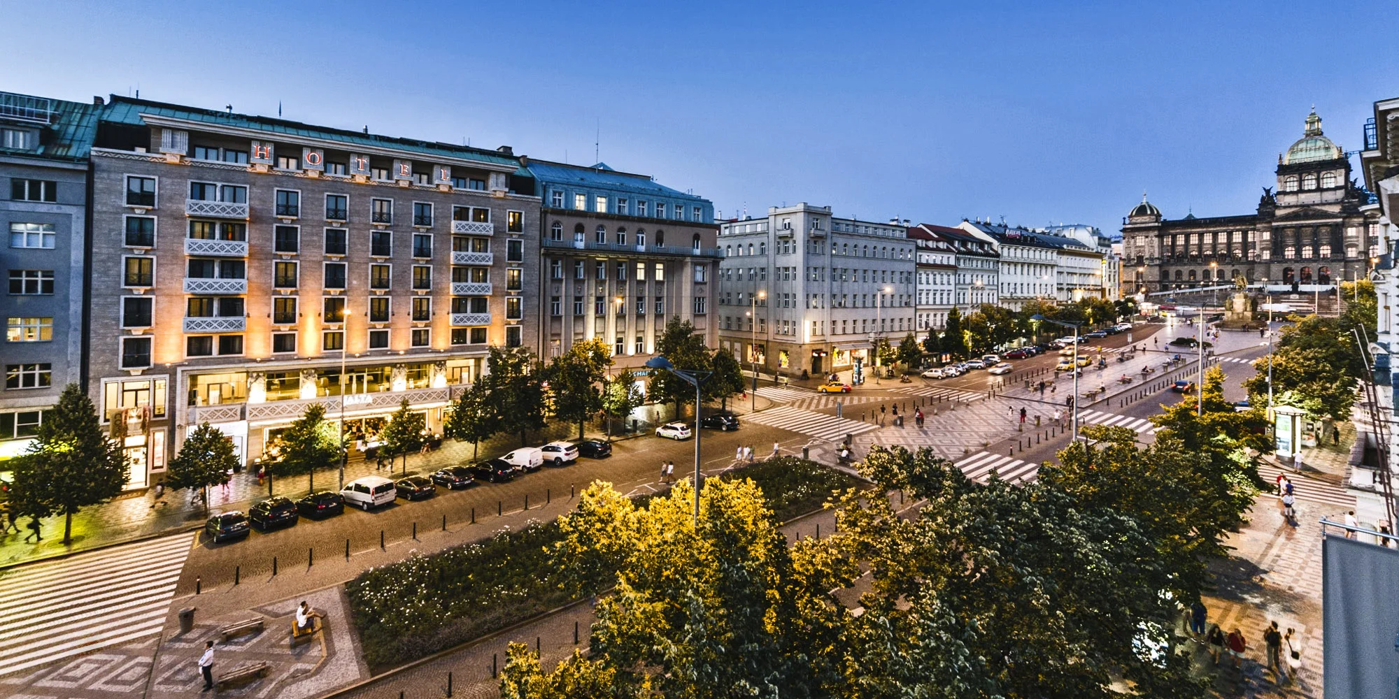5* pobyt v centre Prahy: hotel priamo na Václavskom námestí, raňajky aj prehliadka múzea