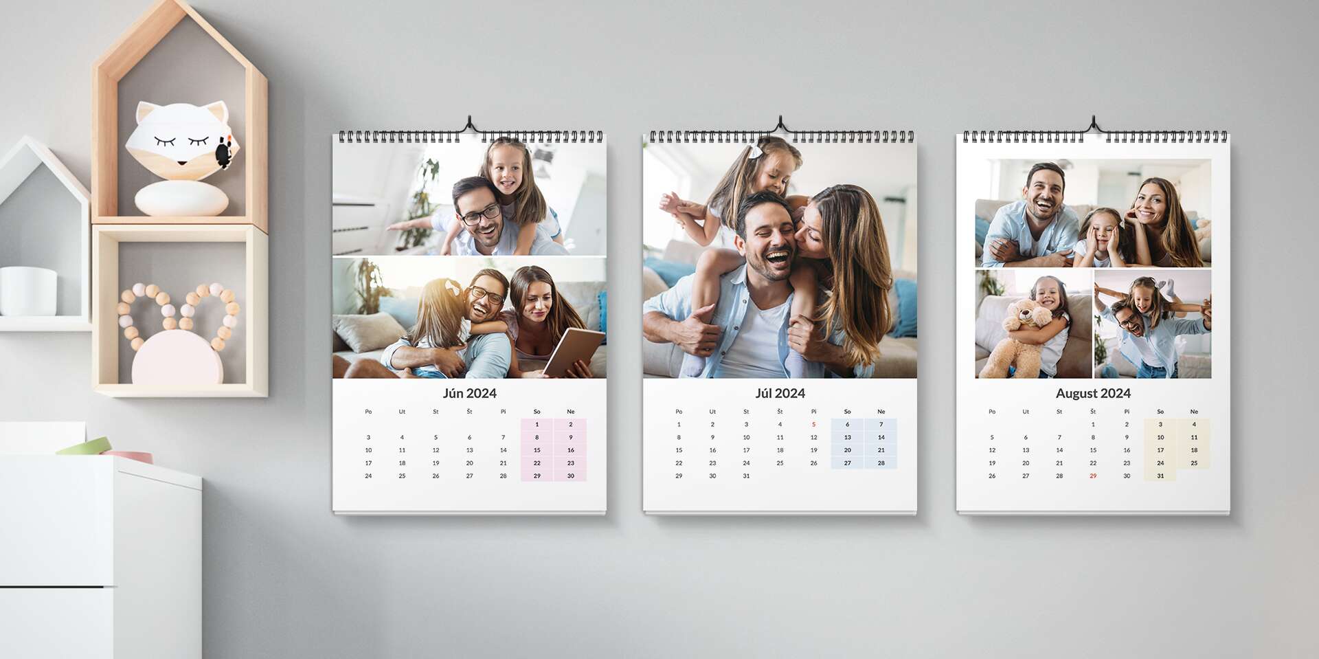 Nástenné a stolové kalendáre 2024 - najkrajšie spomienky po celý rok!